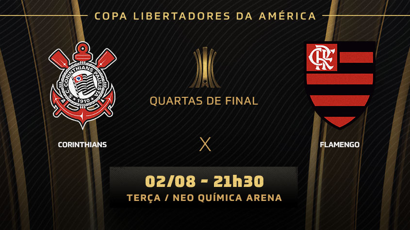 Corinthians x Flamengo ao vivo: onde assistir ao jogo da Libertadores online