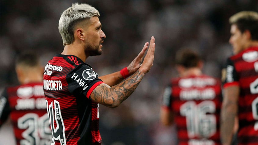 CAMISA FLAMENGO – GOLEIRO SANTOS – LIBERTADORES 2022- FLA 3 X 1