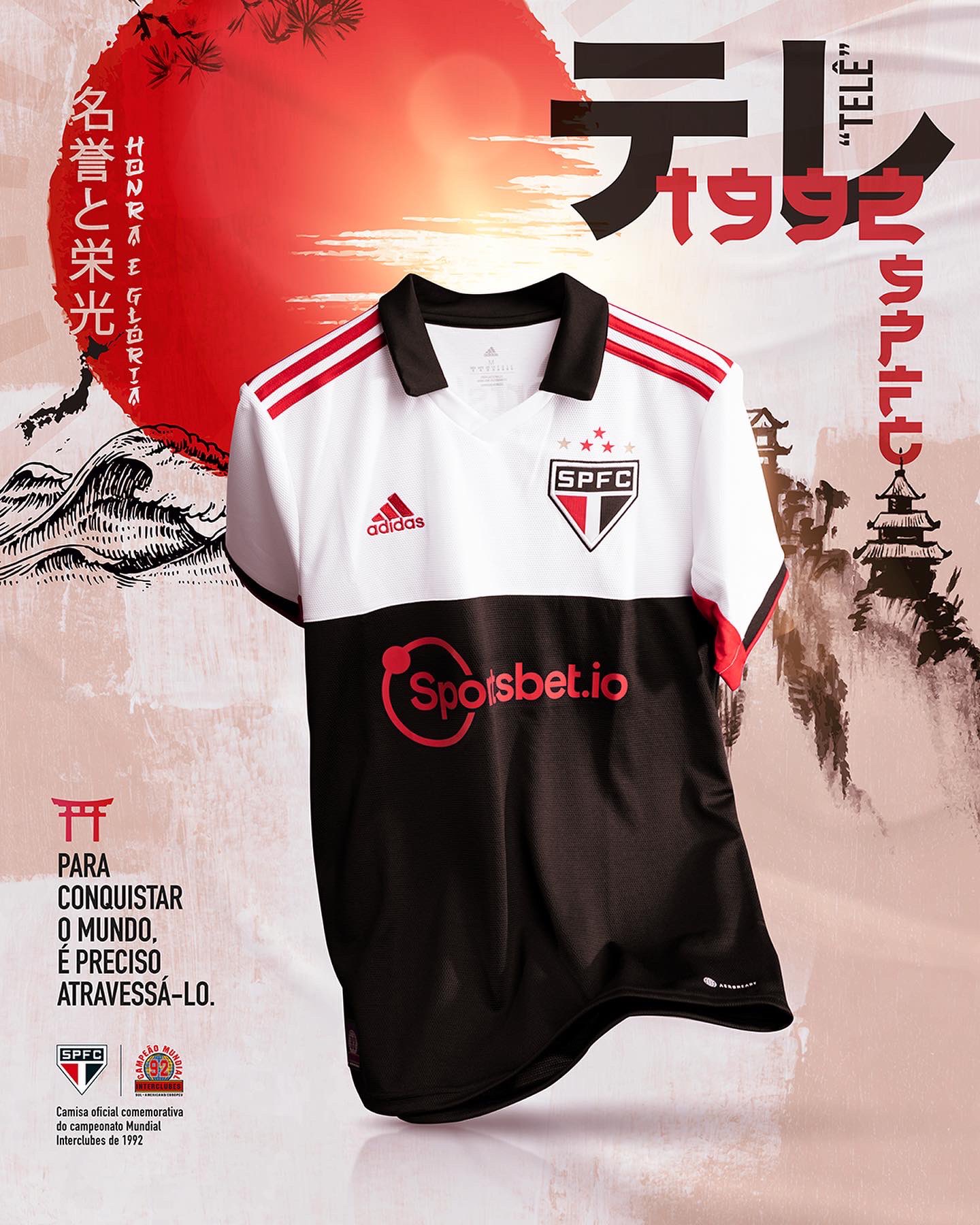 Camisa oficial do spfc hot sale adidas