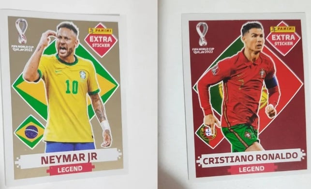 Figurinhas extras da Copa do Mundo podem valer uma fortuna!