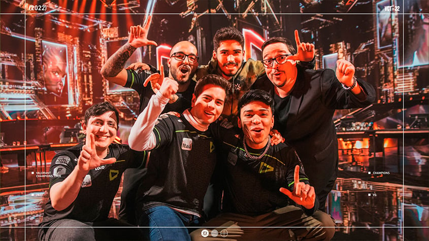 VALORANT  Campeã mundial, LOUD foi a segunda equipe que mais