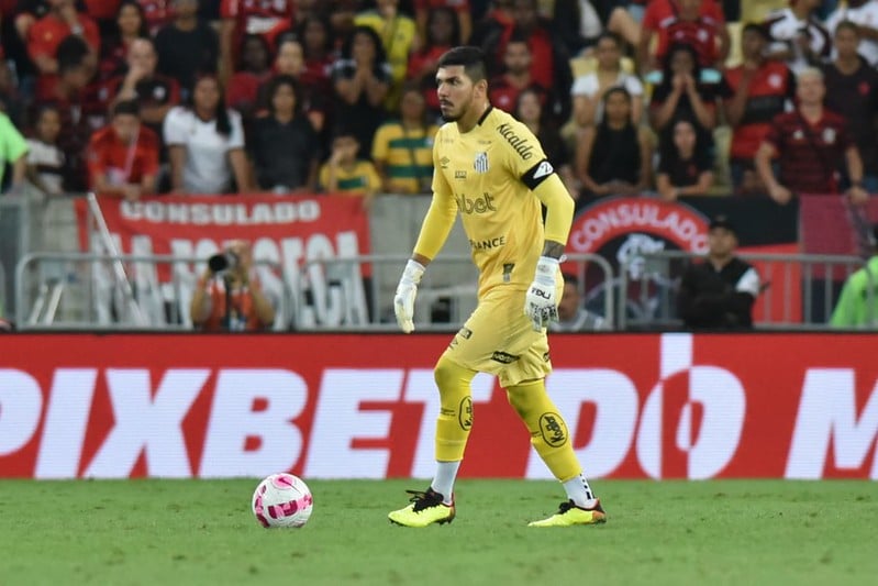 Tropeça no pé, diz VAR sobre lance polêmico em Flamengo x Santos