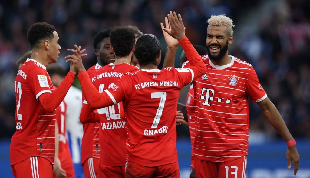 A tabela de classificação da Bundesliga após a vitória do Bayern de Munique