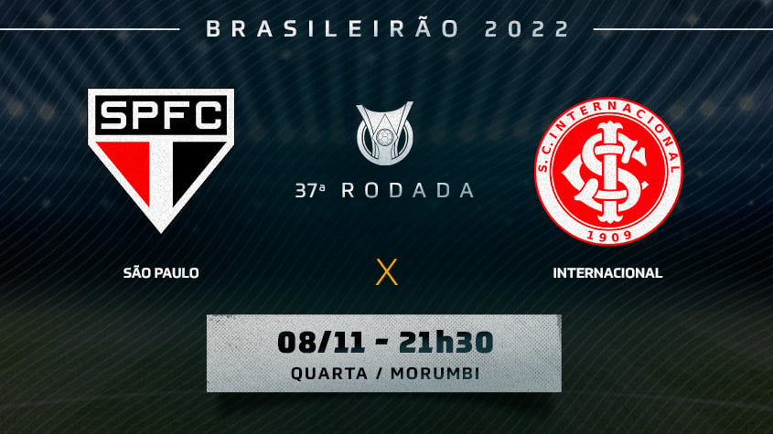 Internacional x São Paulo ao vivo: onde assistir ao jogo do Brasileirão hoje