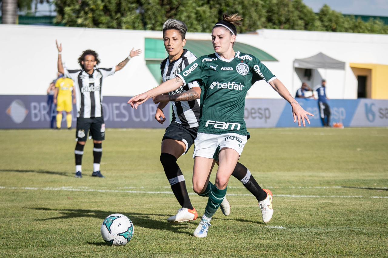 AO VIVO! Palmeiras enfrenta o Santos na estreia da Brasil Ladies Cup 2022