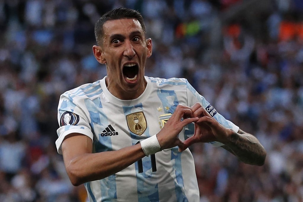 Copa 2022: Di María se emociona após marcar pela Argentina na final