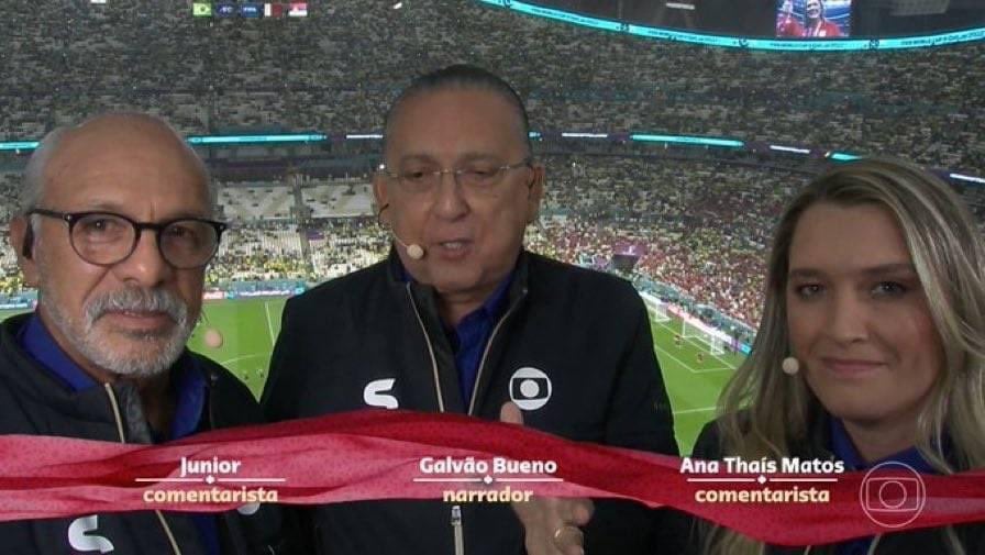 Primeira partida da Copa do Mundo no Catar faz audiência da Globo