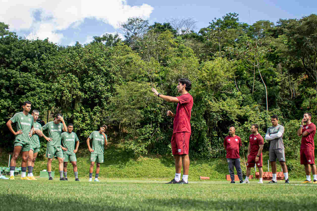 Campeões cariocas de 1995 pelo Fluminense se reúnem em Laranjeiras