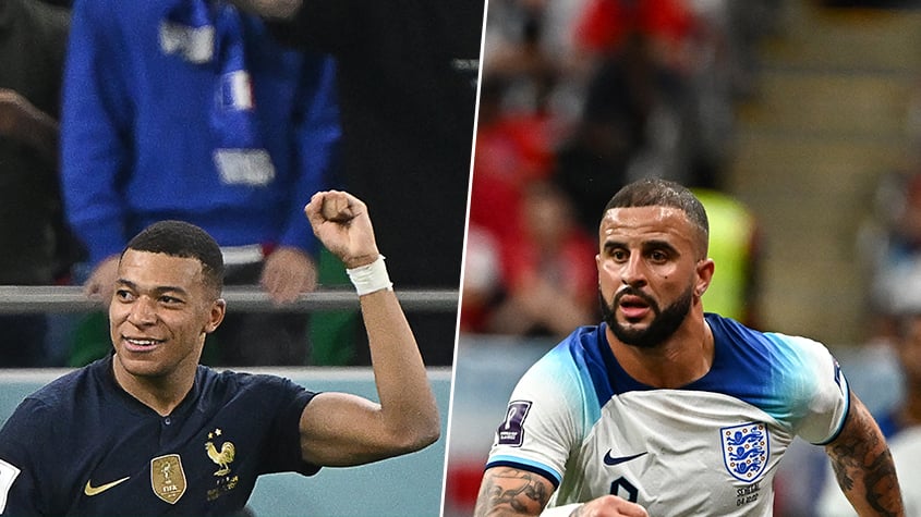 Inglaterra bateu a França nos dois jogos que fizeram em Copas
