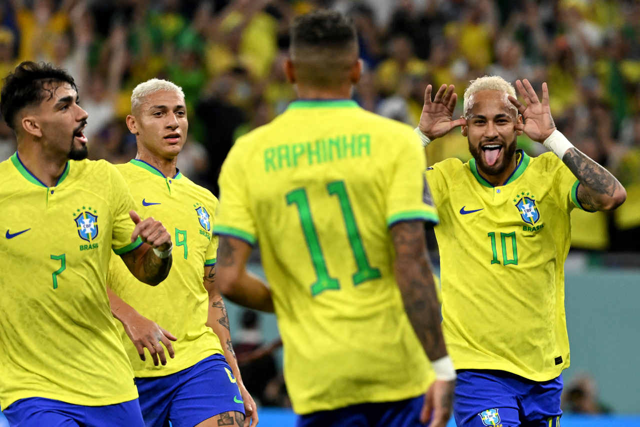 É Dia de Jogo Brasil vs Croácia Futebol Copa do Mundo Social Media