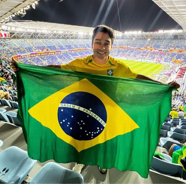 Brasileiro crava meta de assistir todos os jogos da Copa e chega ao 32º  consecutivo: 'Recordista', Esporte Clube