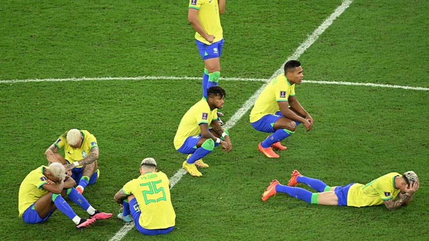 Brasil perde sexto mata-mata seguido de Copa do Mundo para europeus - Fotos  - R7 Copa do Mundo
