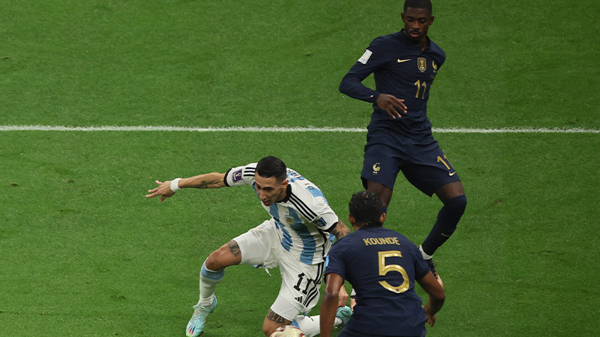 Copa 2022: Di María se emociona após marcar pela Argentina na final