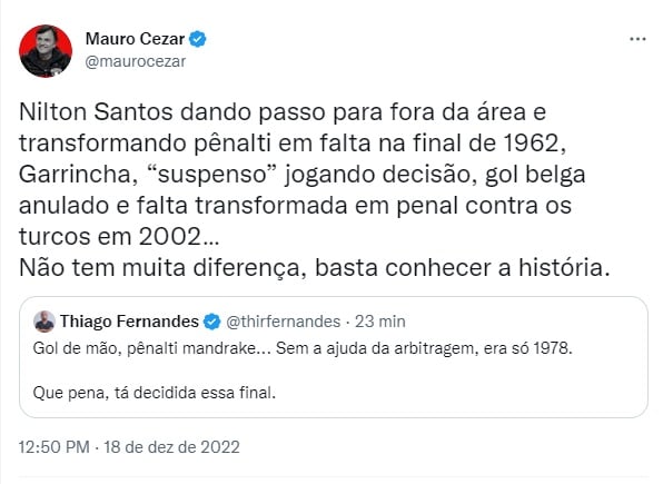 O melhor cobrador de pênalti tem que ser o primeiro a bater', detona Mauro  Cezar