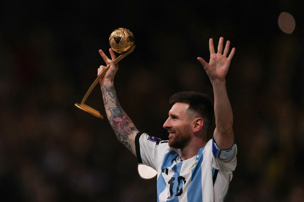 Messi diz que título de campeão mundial de futebol chegou na altura certa