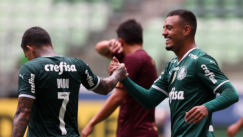 Palmeiras encerra série de jogos-treinos com 100% de aproveitamento e média  alta de gols