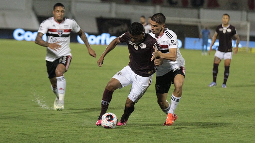 Ferroviária 1 x 2 São Paulo - David abre caminho e Tricolor busca virada  com um a menos