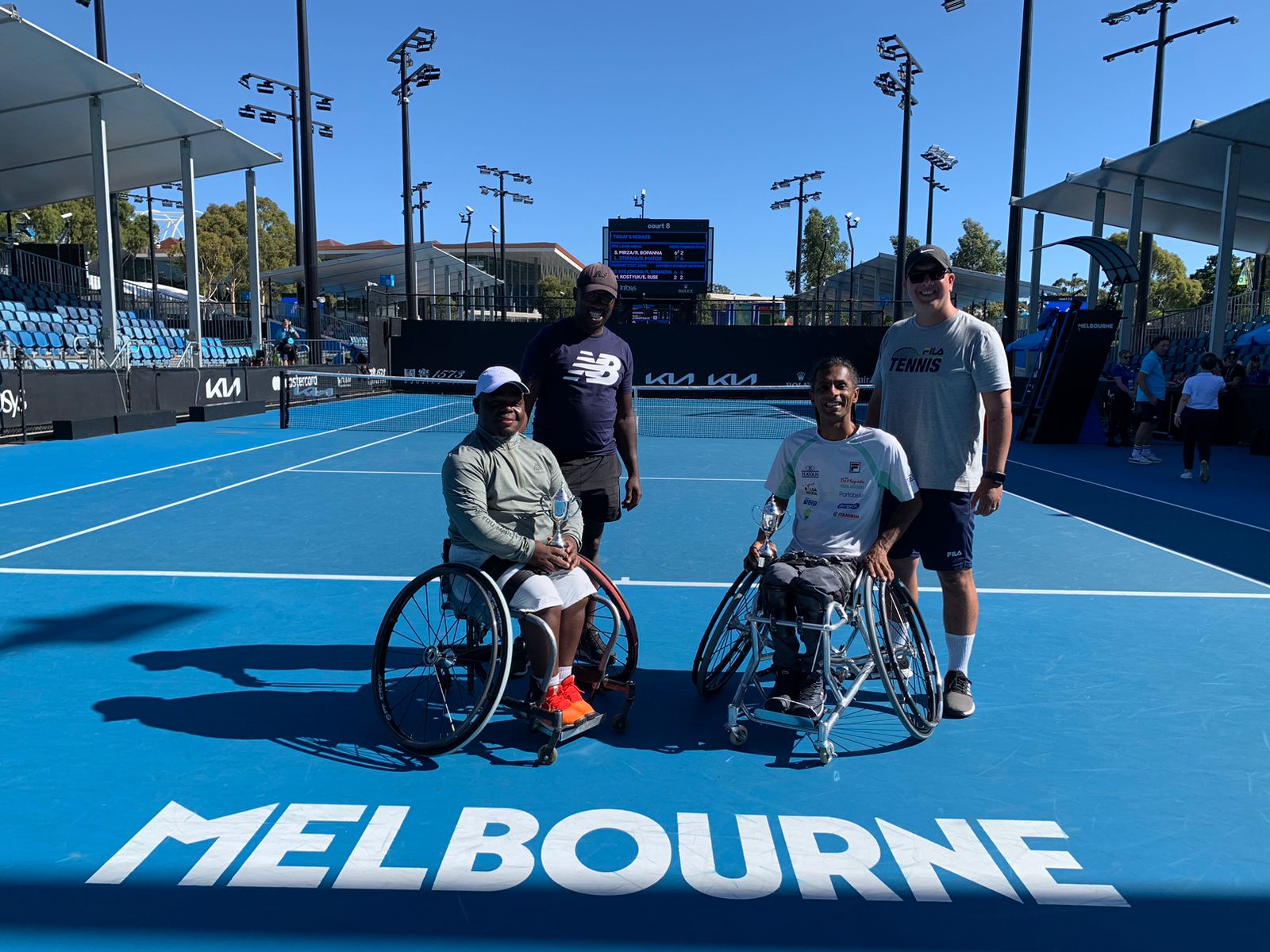 Ymanitu Silva avança à semifinal de duplas do US Open