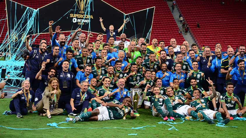 Palmeiras vence o Flamengo e conquista a Supercopa do Brasil 2023