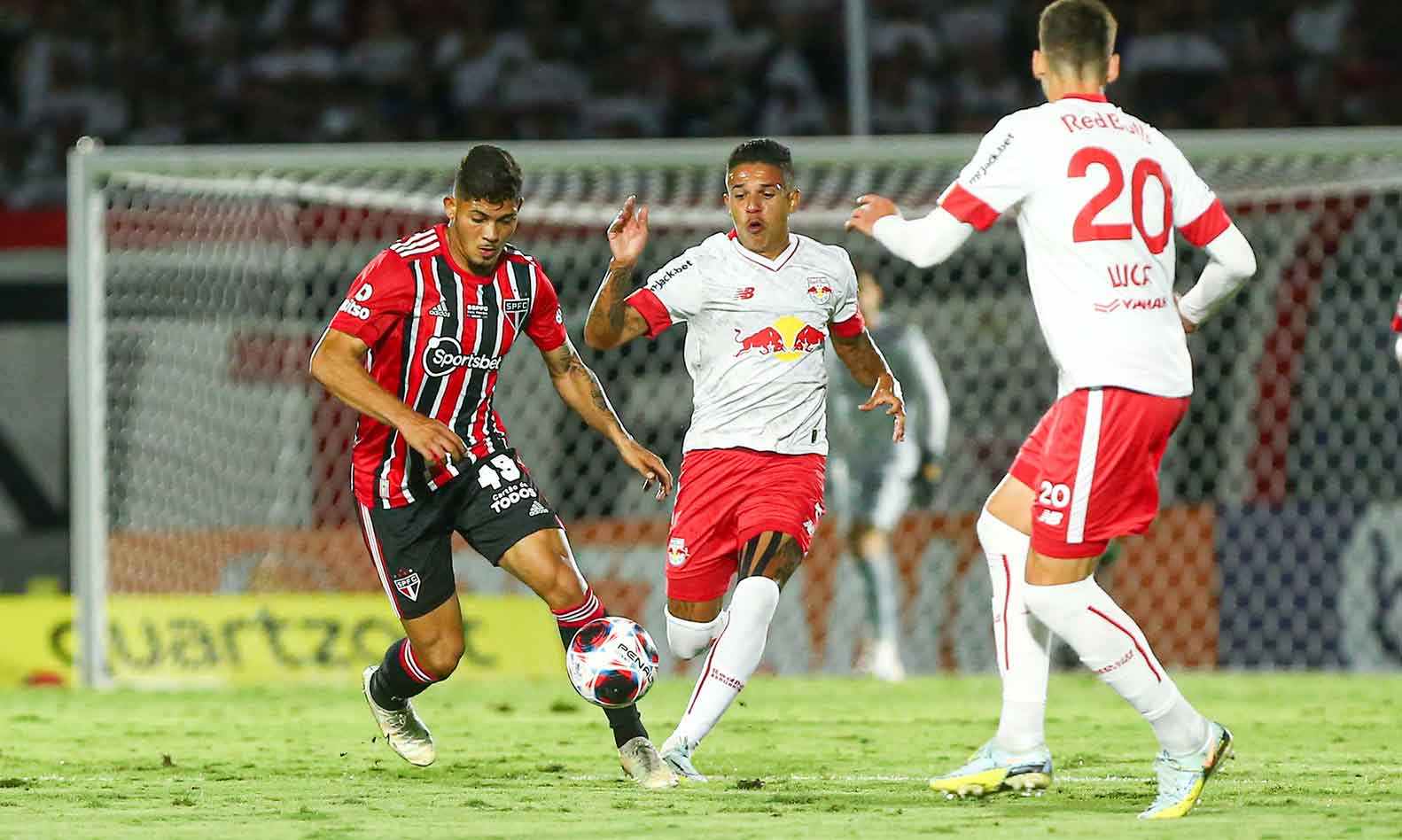 Paulista Soccer Championship Red Bull Bragantino Sao Paulo