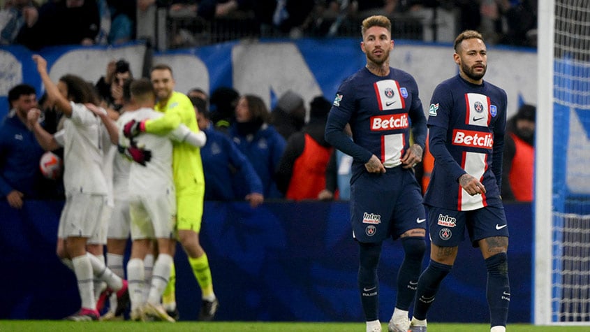 Copa da França: Olympique de Marseille vence clássico contra o PSG e se  classifica às quartas de final - Lance!