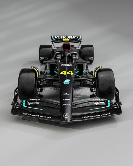 Mercedes apresenta novo carro para temporada 2023 da F1 - Folha PE