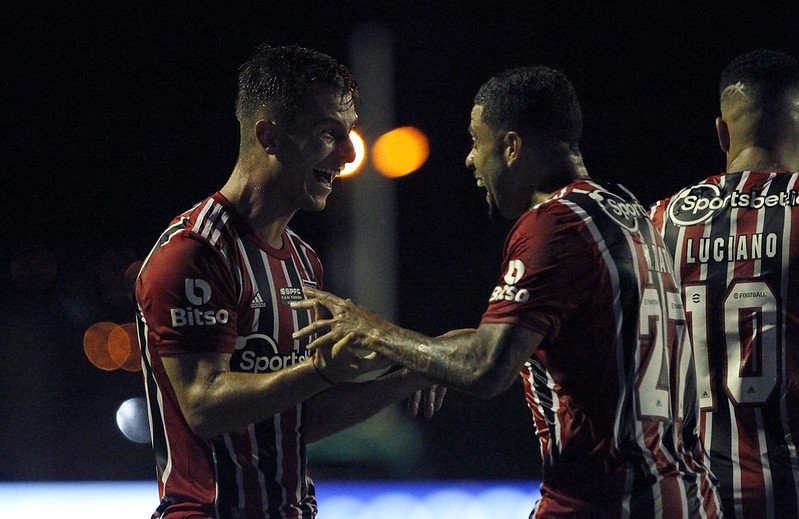 Botafogo-SP 1x3 São Paulo pelo Paulistão 2023