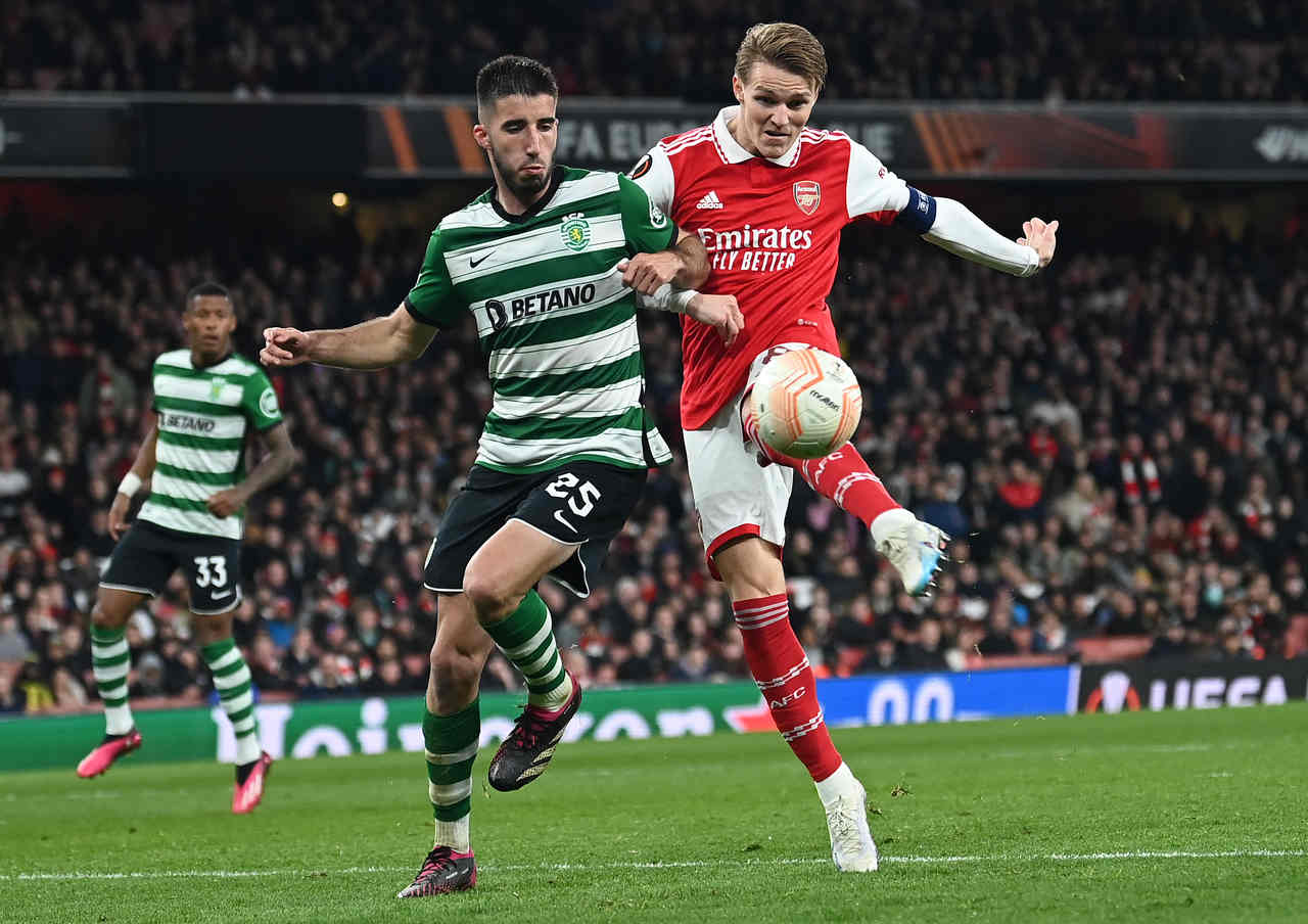 Sporting 2 x 2 Arsenal  Liga Europa: melhores momentos