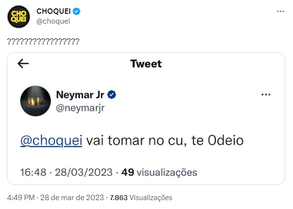 Twitter de Neymar é hackeado e gera memes; veja os melhores