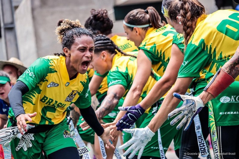 Cobrarés confirma favoritismo e vence Copa do Brasil de Futebol Americano  feminino de flag, ms