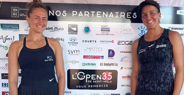 Ingrid Martins e Iryna Shymanovich disputam o WTA 1000 de