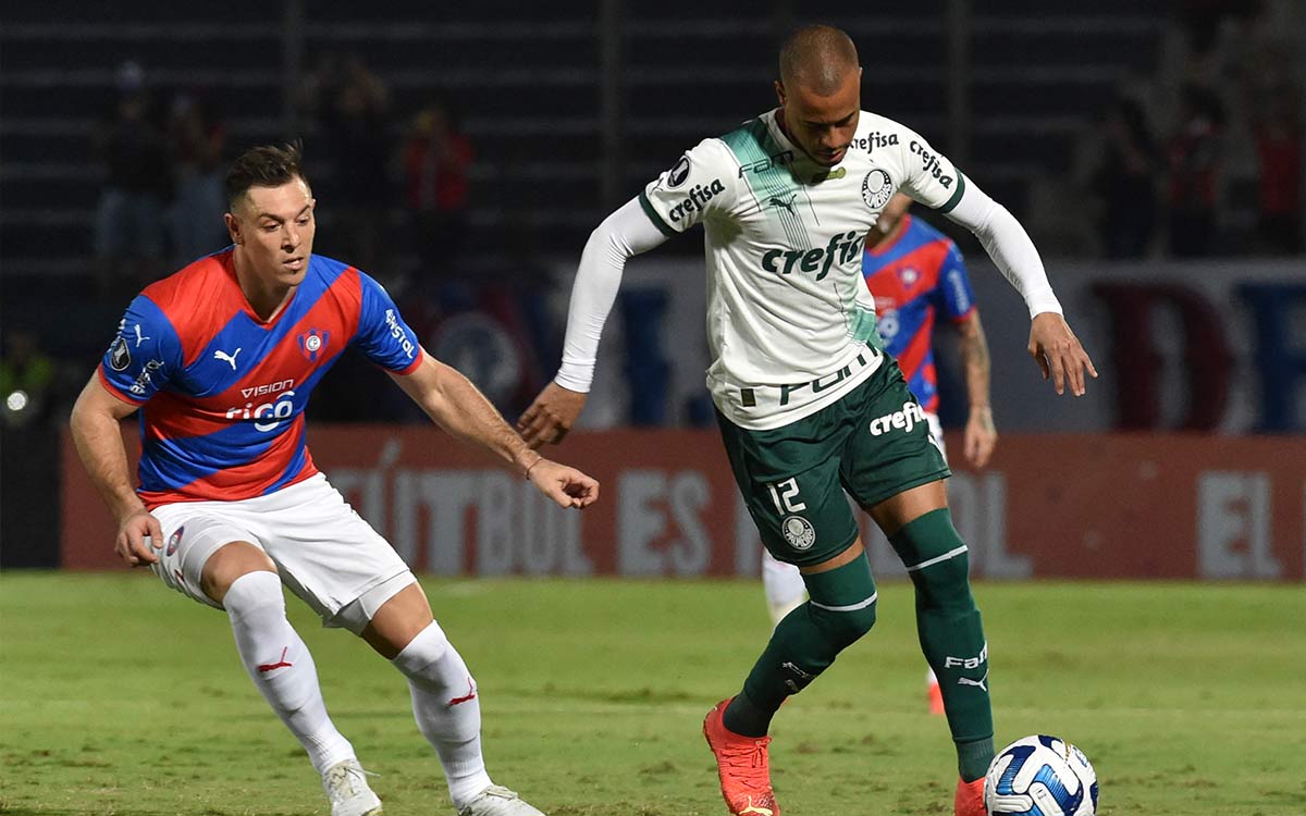 Palmeiras x Cerro Porteño (Foto: NORBERTO DUARTE / AFP)