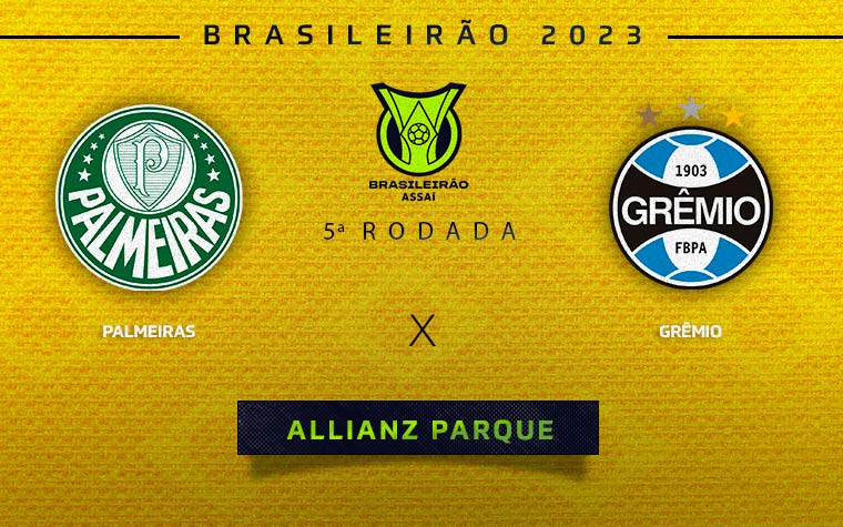 Grêmio x Palmeiras: onde assistir ao jogo do Brasileirão