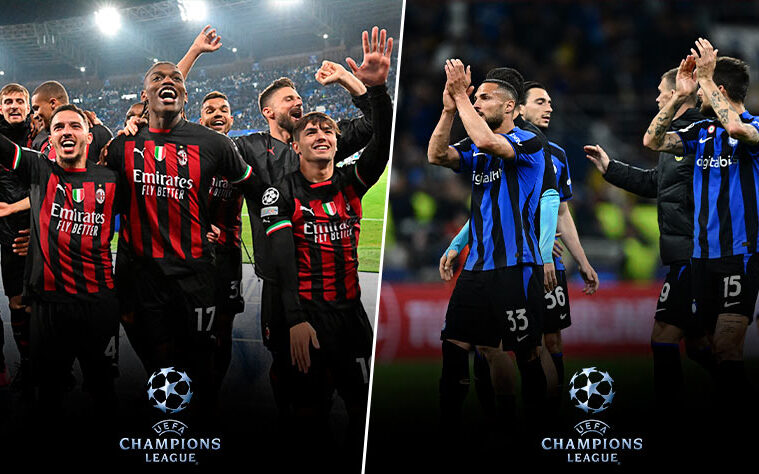 INTERNAZIONALE x MILAN - SEMIFINAL JOGO DA VOLTA - UEFA CHAMPIONS LEAGUE  2022/23 