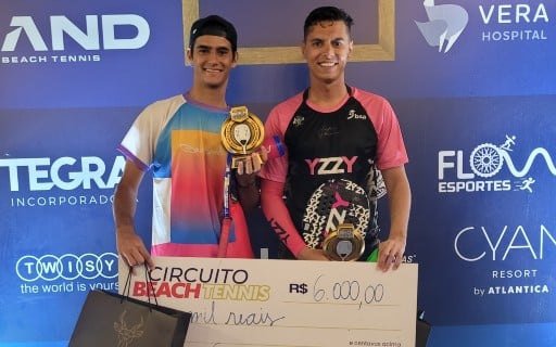 Gustavo Russo é Medalha de Bronze no Pan-Americano de Beach Tennis