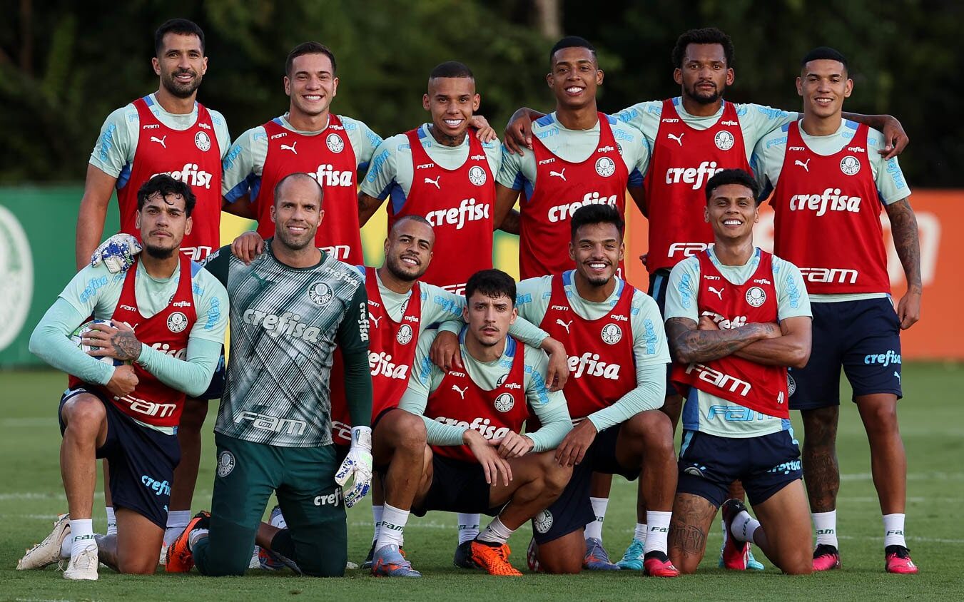 Palmeiras se reapresenta e inicia preparação para enfrentar o Bragantino; 2  jogadores estão suspensos