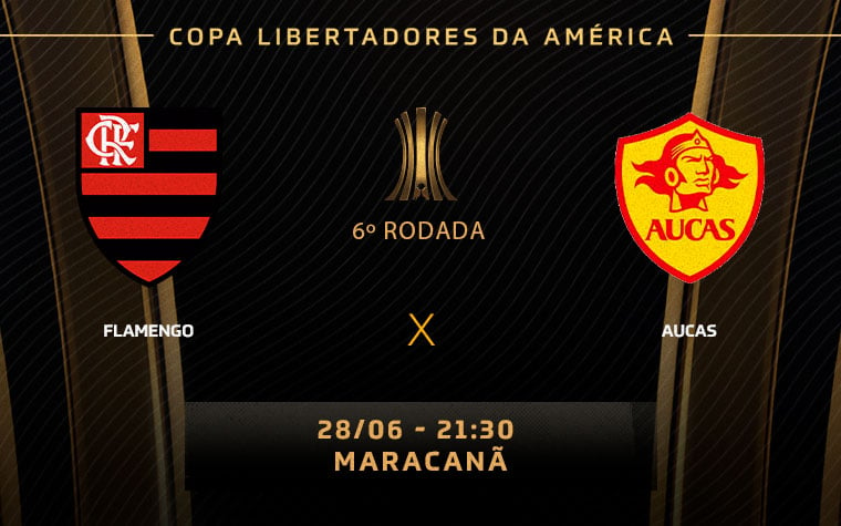 Flamengo x Aucas – onde assistir ao vivo, horário do jogo e escalações