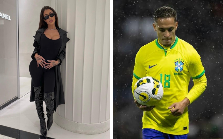 Foto: Jogador da Seleção, Antony foi acusado pela ex-namorada Gabi Cavallin  de tê-la trancado em uma quadra de futebol de salão localizada na sala de  sua mansão - Purepeople