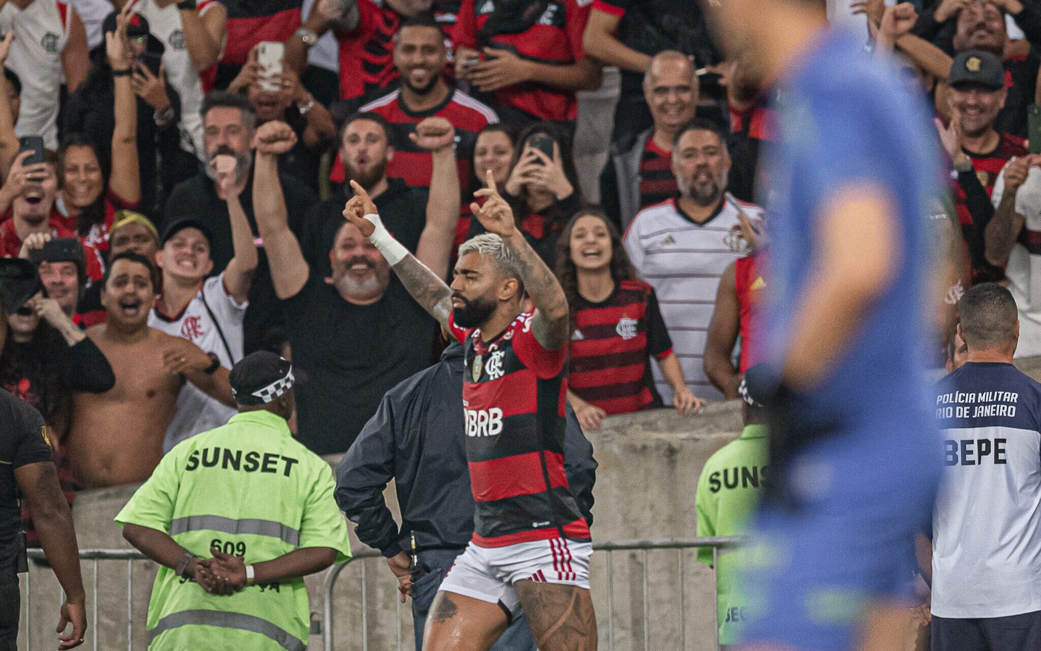 No Flamengo, Gabigol se mantém decisivo com menos jogos que em