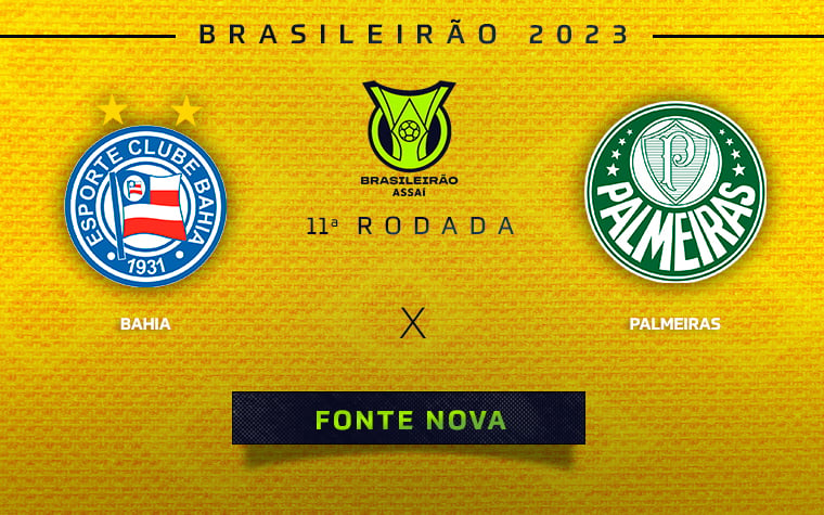 Palmeiras x Bahia: onde assistir ao vivo, horário e escalações, brasileirão série a