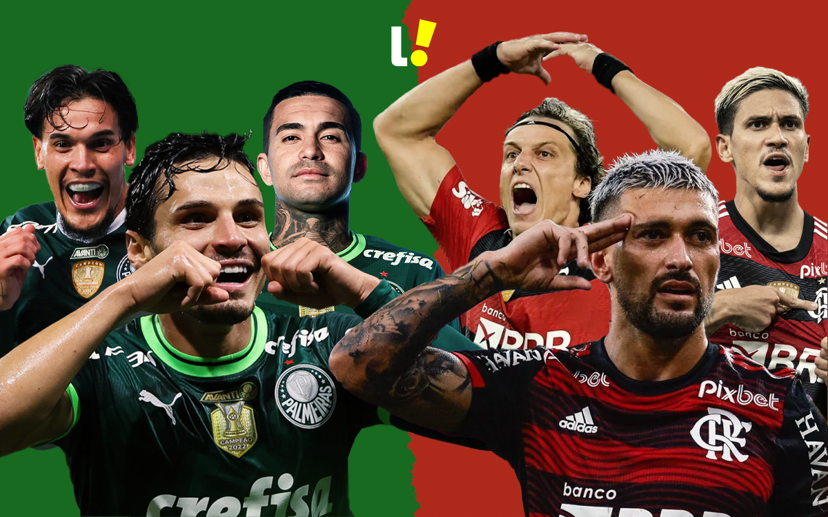 Flamengo x Palmeiras: equilíbrio define histórico do confronto