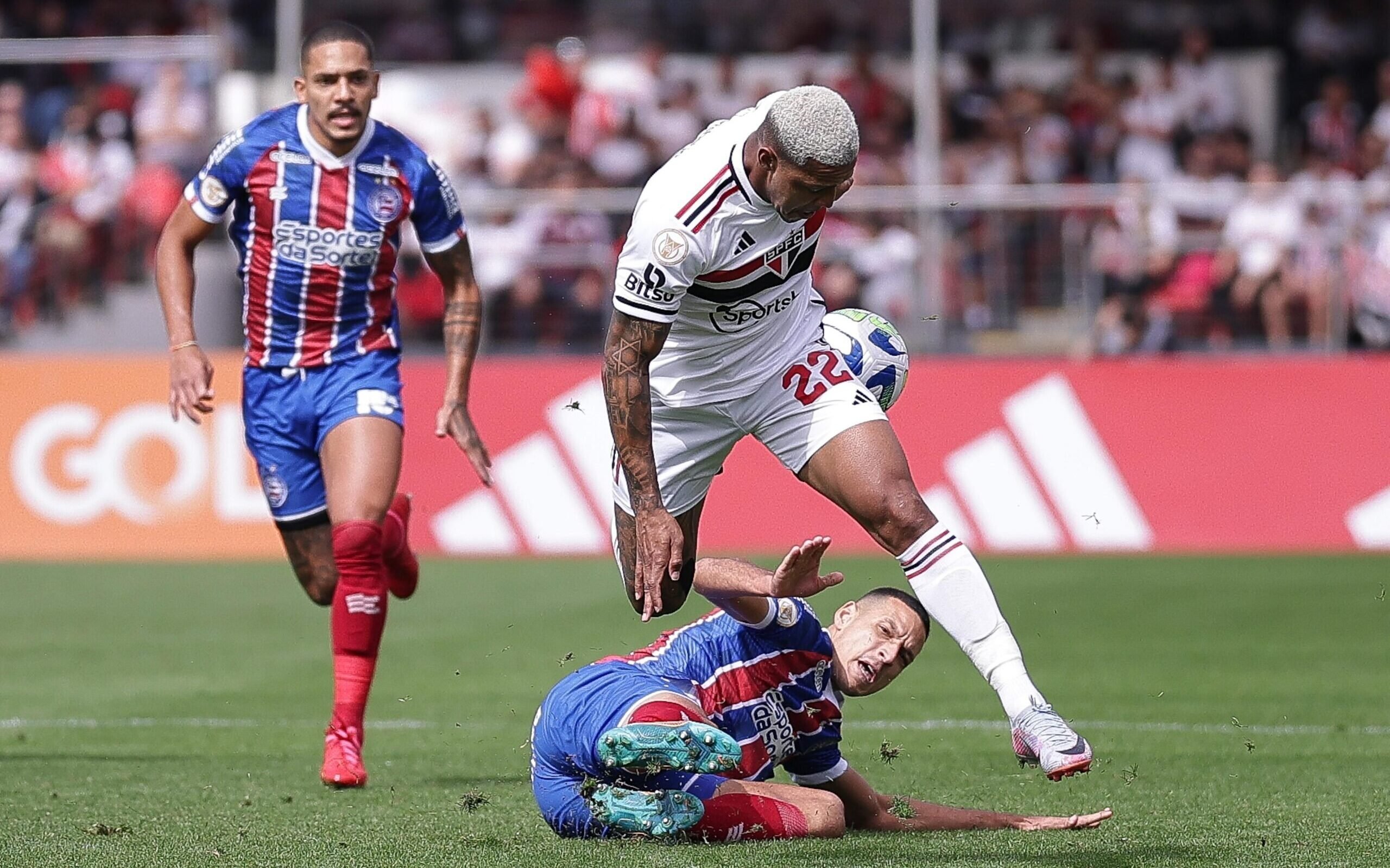 São Paulo x Bahia ao vivo: jogo do Campeonato Brasileiro onde