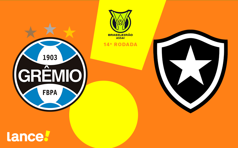 Botafogo x Grêmio: onde assistir ao vivo e horário