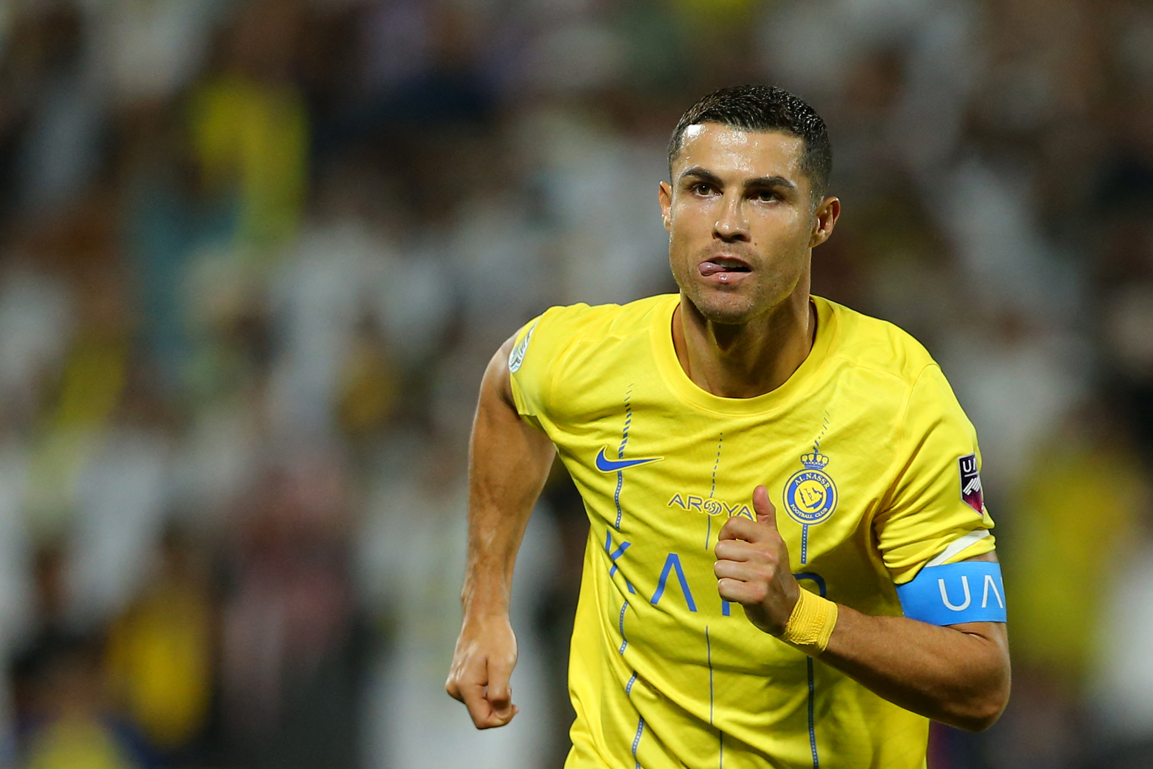 O Al-Nassr vai à final da Champions árabe e Ronaldo marcou o golo que valeu  a qualificação