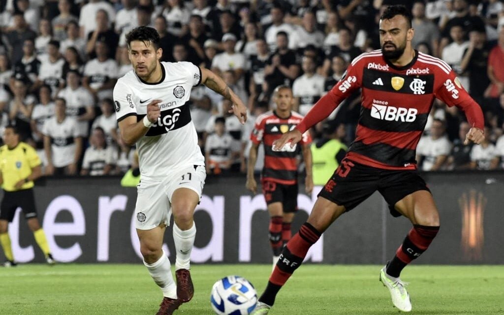 FLAMENGO X OLIMPIA, COPA LIBERTADORES