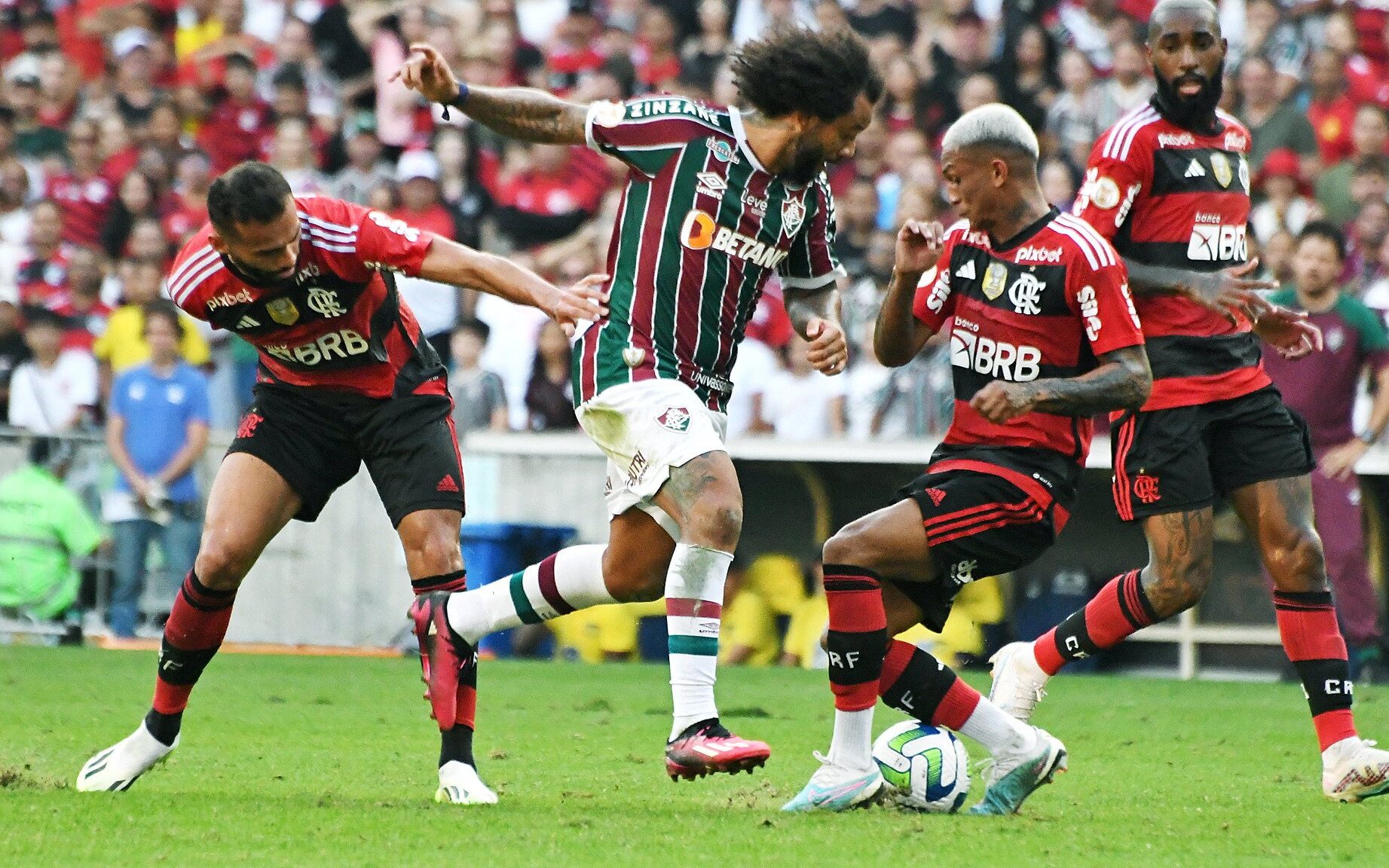 Clássico Carioca: Flamengo e Fluminense se enfrentaram em partida