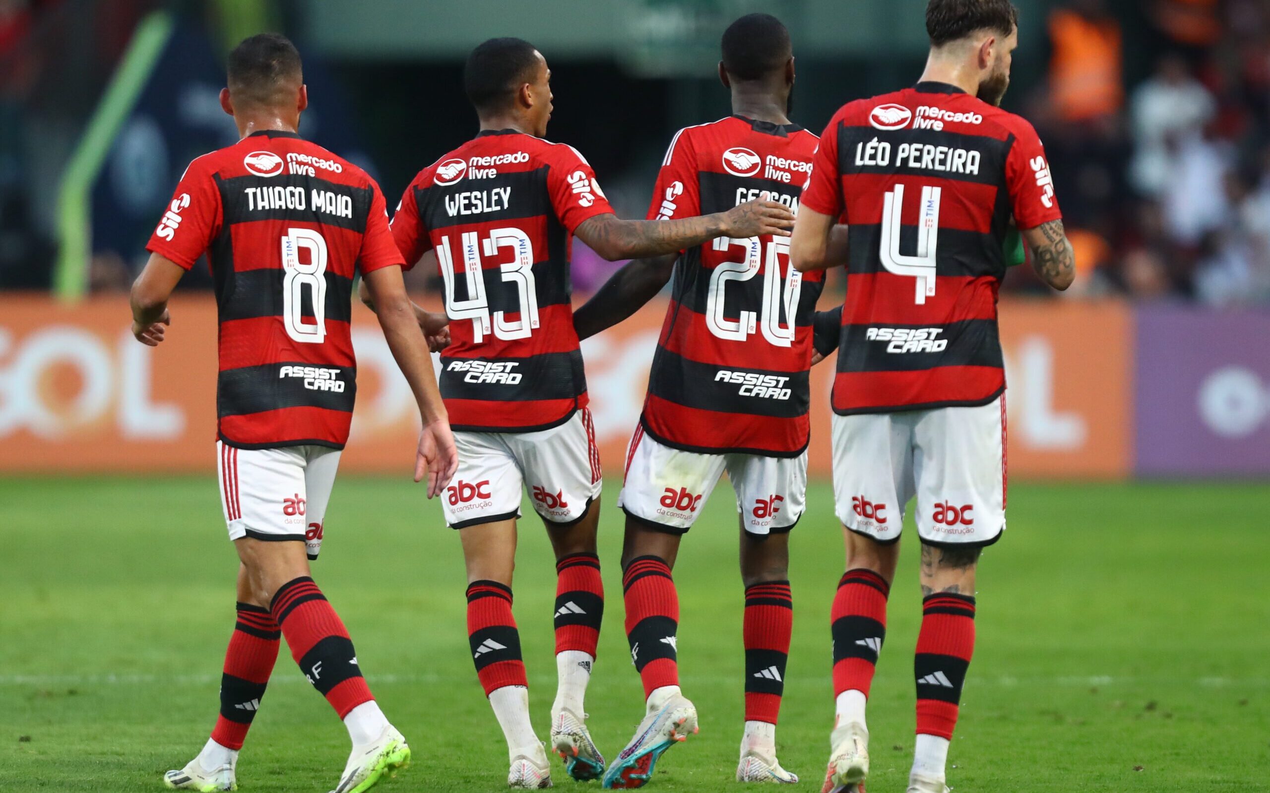 Você sabem quem são? 3 jogadores foram titulares do Flamengo em todos os  jogos do Brasileirão