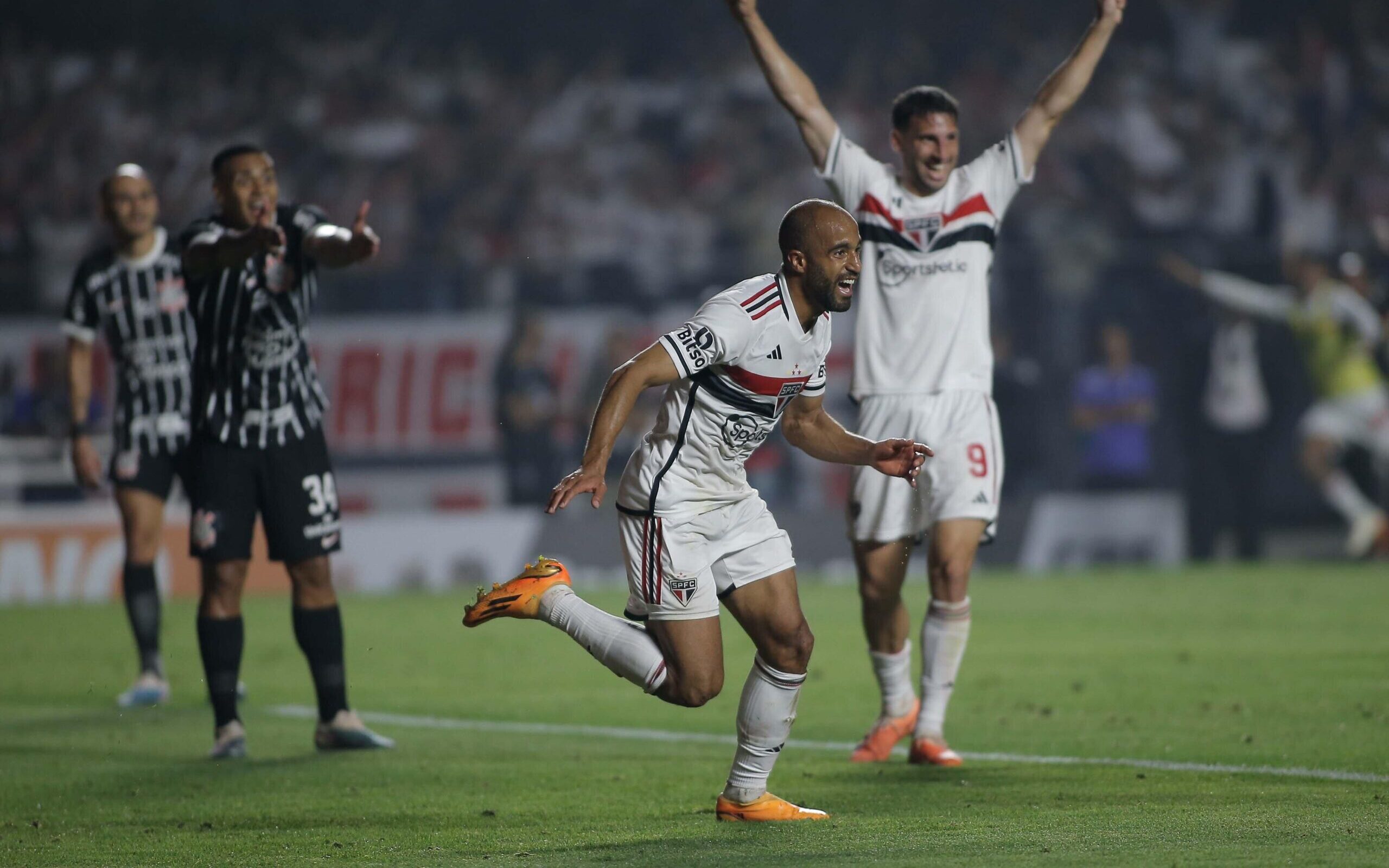 Gol de mão do Lucas Moura na semifinal da copa do Brasil! Arbitragem v