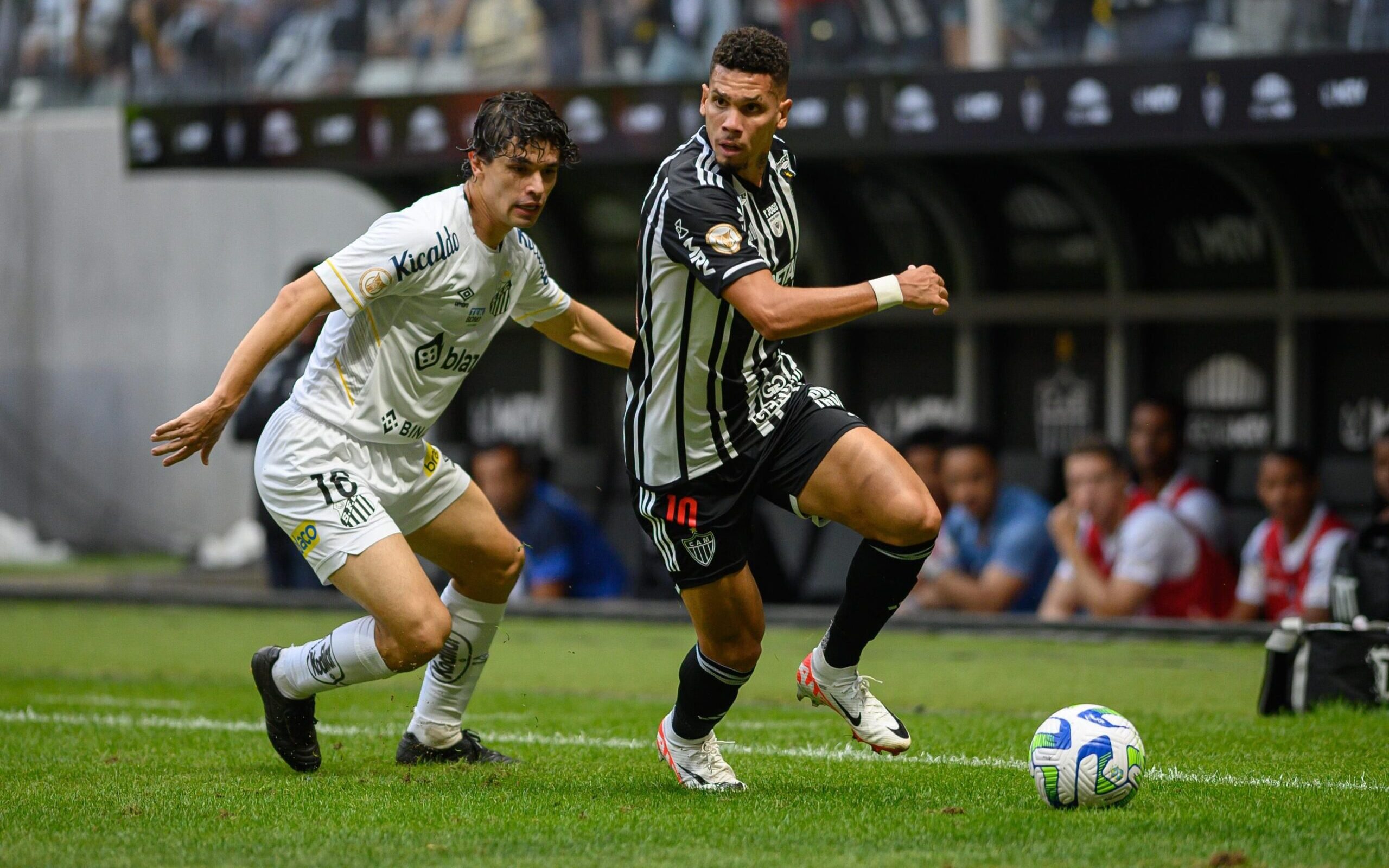 Operação de trânsito para o jogo Atlético x Santos, na Arena MRV, neste  domingo