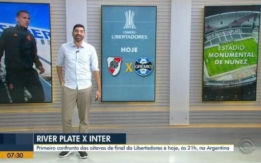 Inter perde para o River Plate no jogo de ida das oitavas da Libertadores -  AGÊNCIA ESPORTE